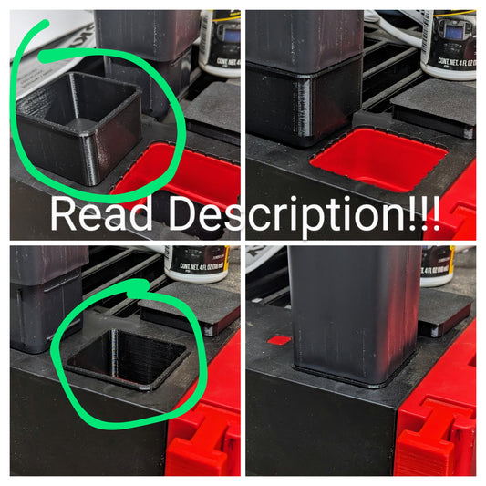 Lowes CX Craftsman Plastic Shelve Compatible Riser Spacer