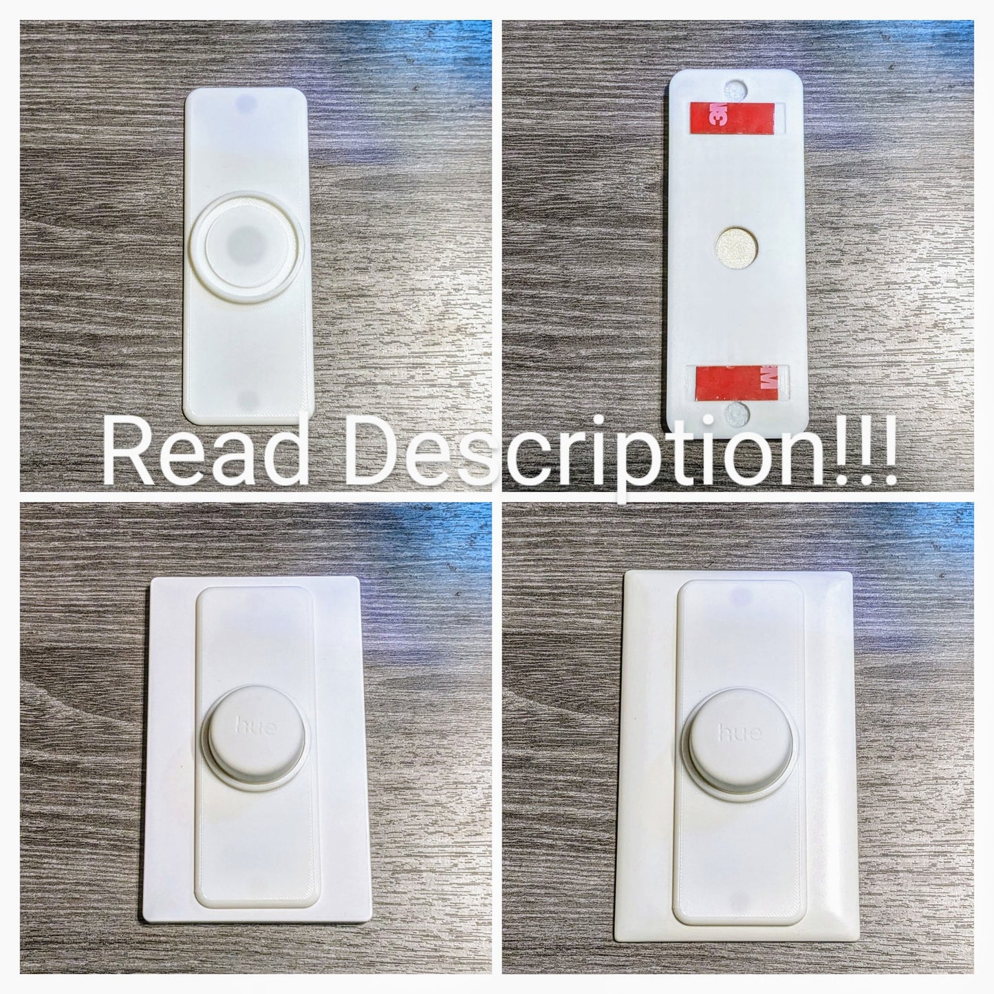 Philips Hue Smart Button Decora Rocker Plate Adapter