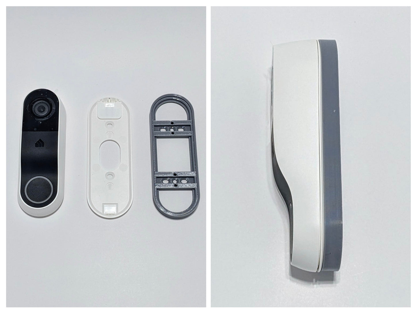 Kasa Smart Video Doorbell KD110 Compatible Angle Flush Mount