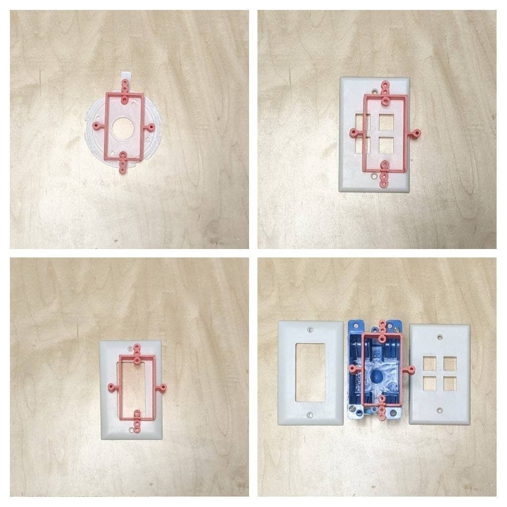 Ubiquiti Unifi AP Small Mount Single 1 Gang Adapter