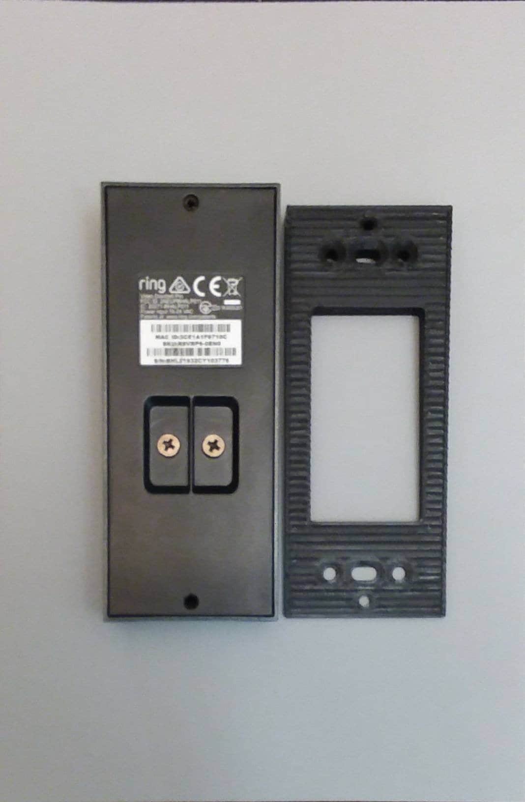 Ring Video Doorbell Pro Compatible Angle Wedge Mount