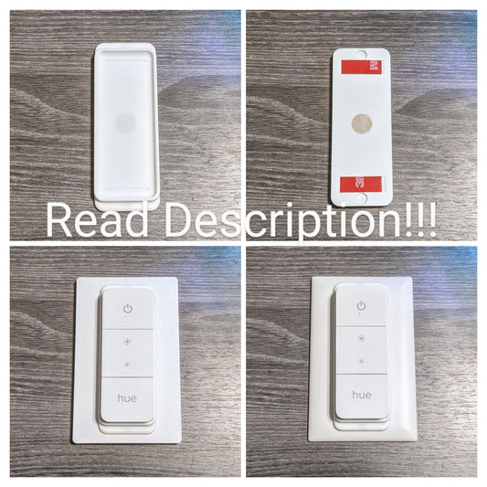 Philips Hue Smart Dimmer Switch V2 Decora Rocker Plate Adapter