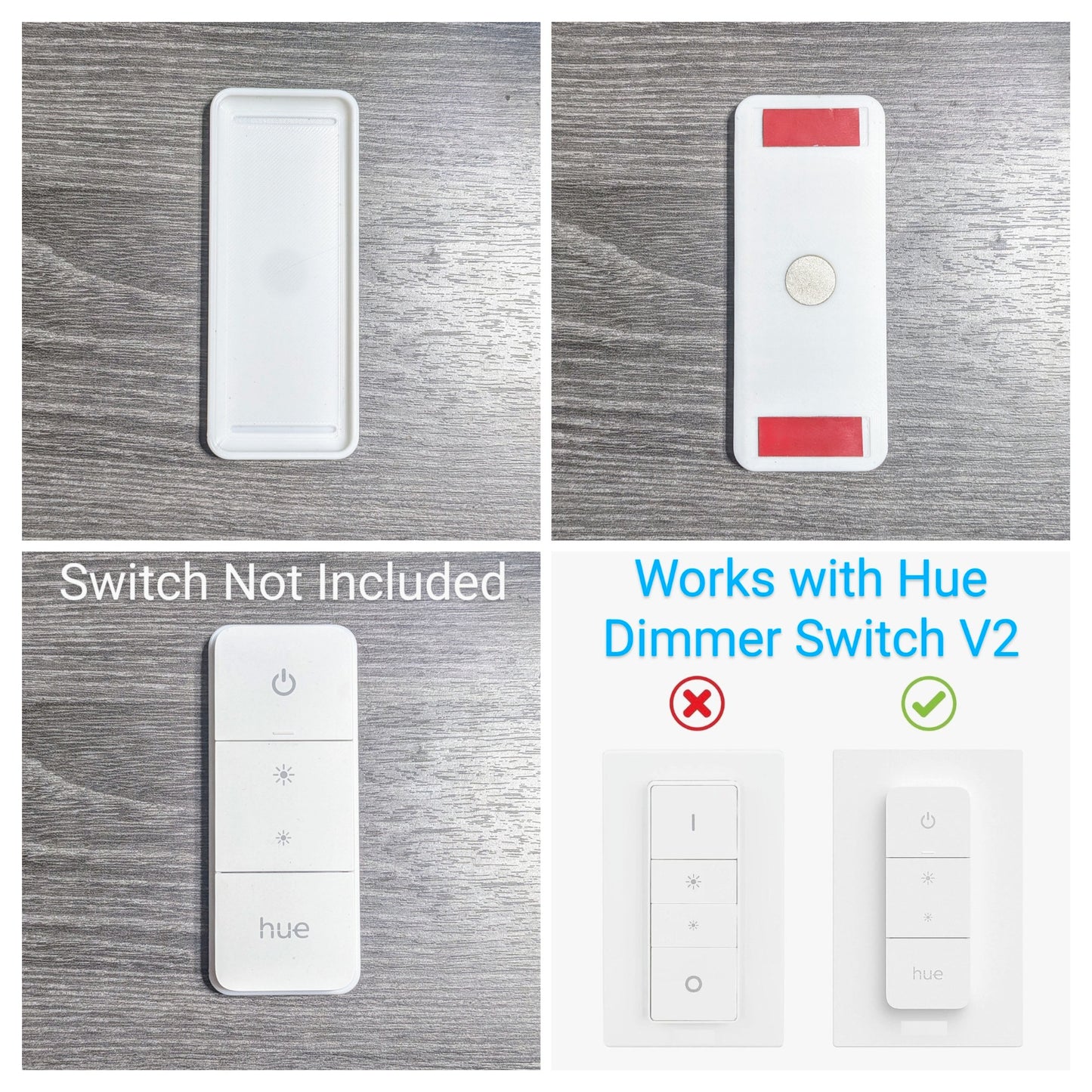 Philips Hue Smart Dimmer Switch V2 Mount