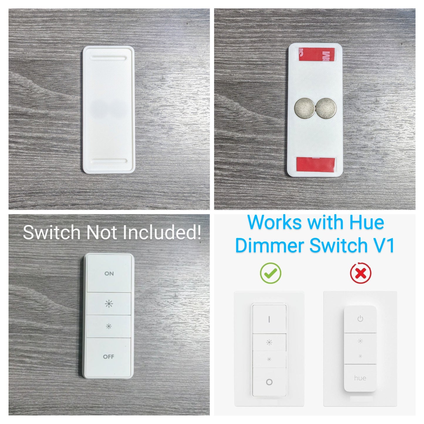 Philips Hue Smart Dimmer Switch V1 Mount