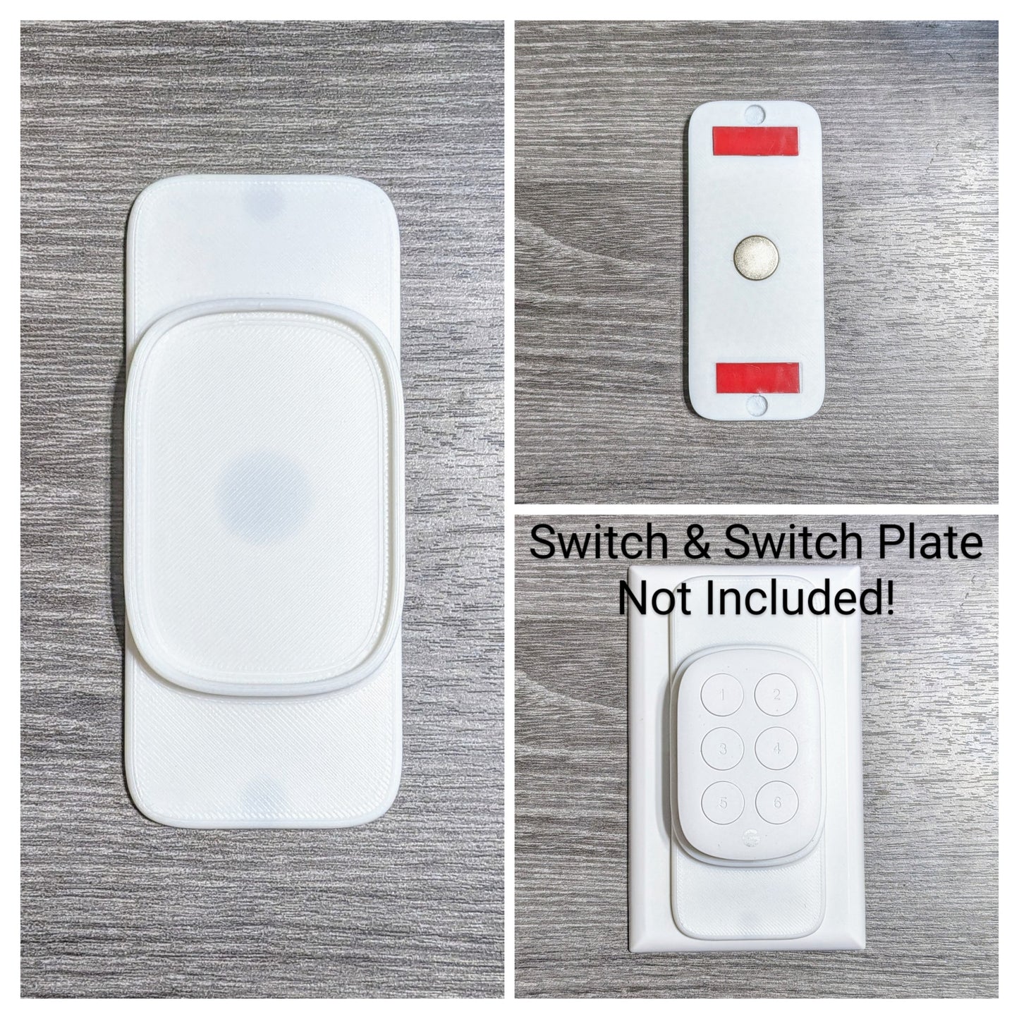 GoveeLife Smart Mini 6 Button Sensor Switch Decora Rocker Plate Adapter