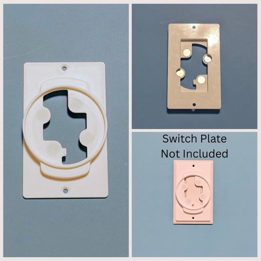 Philips Hue Tap Dial Switch Hidden Decora Rocker Screw Plate Adapter