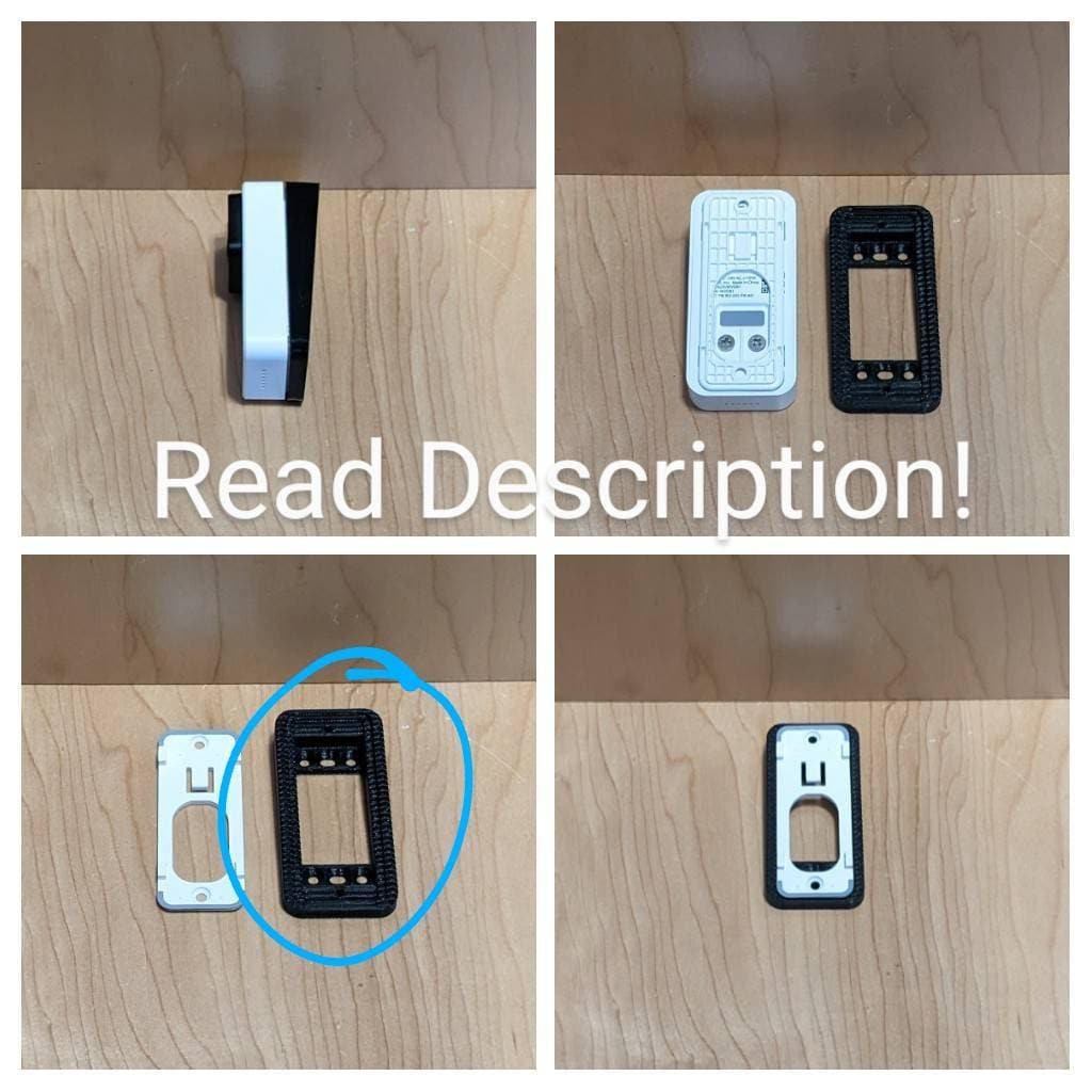 Roku DS10005 Video Doorbell Compatible Wedge Mount